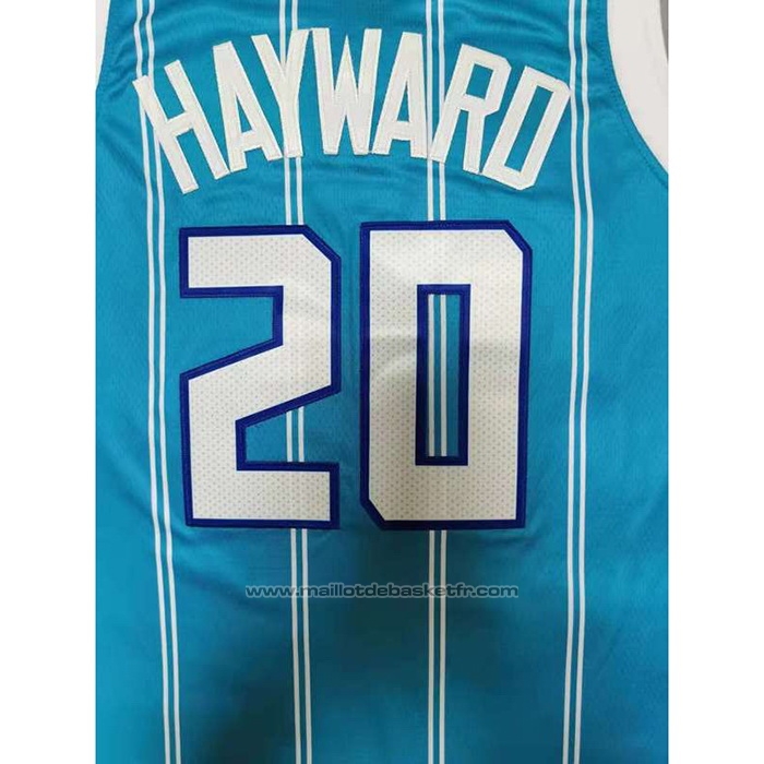 Maillot Charlotte Hornets Gordon Hayward #20 Icon 2020-21 Vert